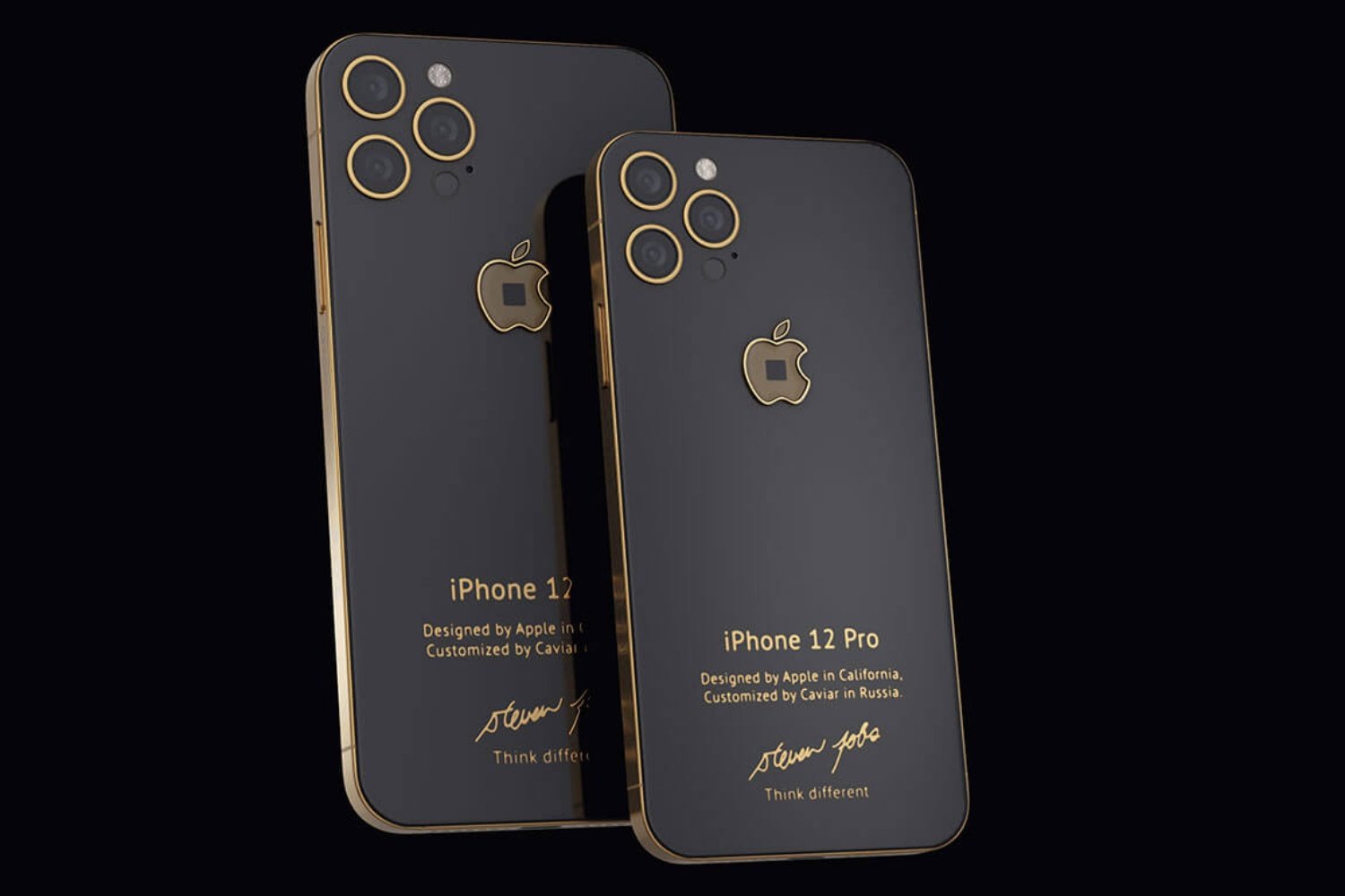 Aqui está o iPhone 12 Pro, cuja caixa contém … um fragmento do golfe original de Steve Jobs