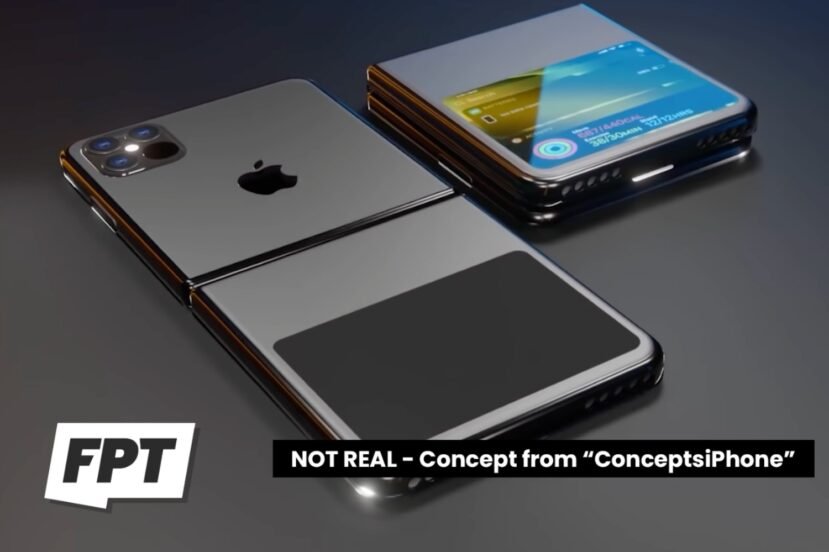 składany iPhone flip