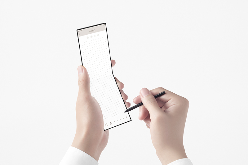 składany smartfon Oppo slide-phone