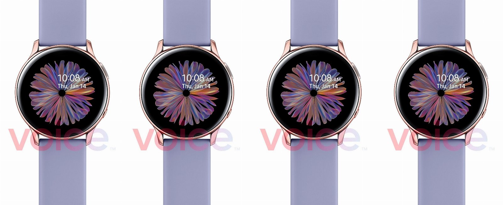 samsung galaxy watch active 2 rose