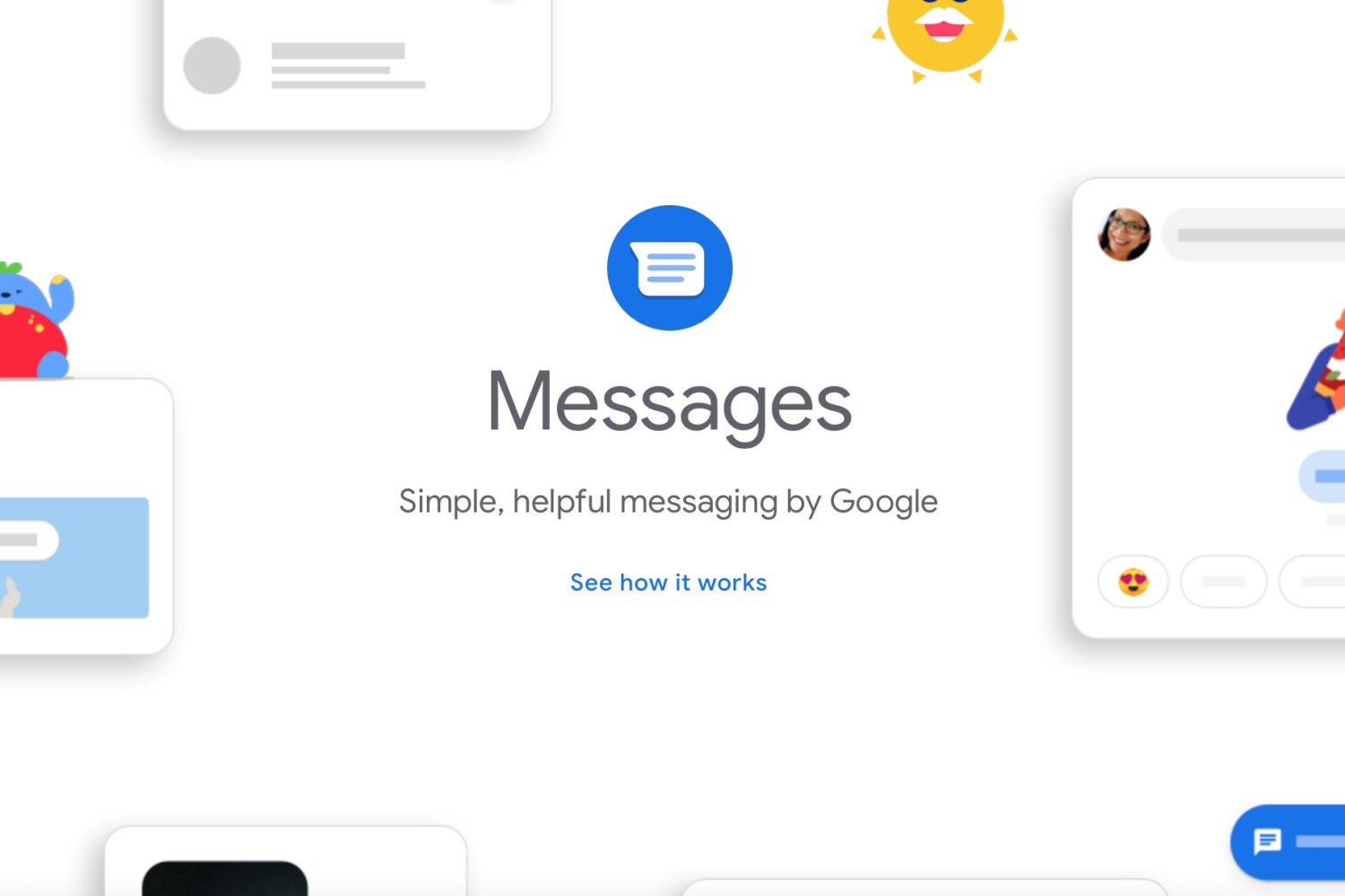 aplikacja wiadomości google messages app