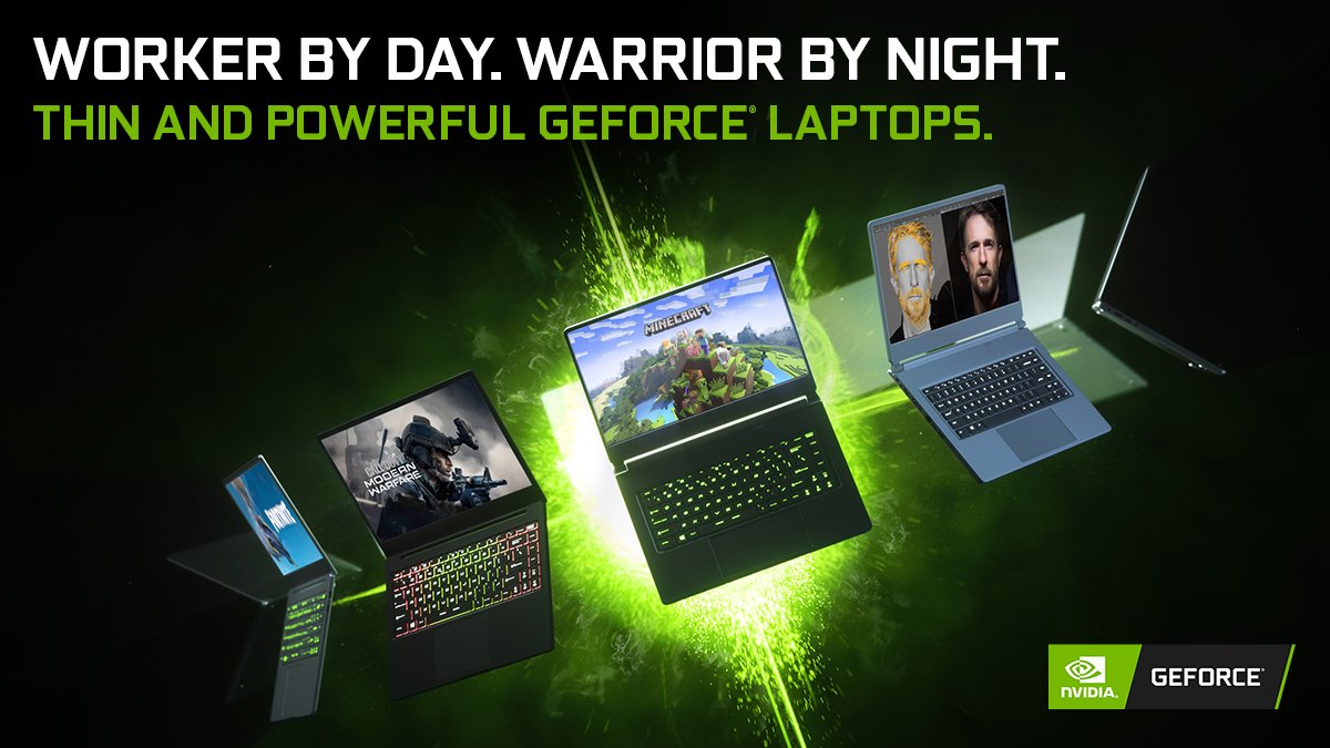 laptopy NVIDIA