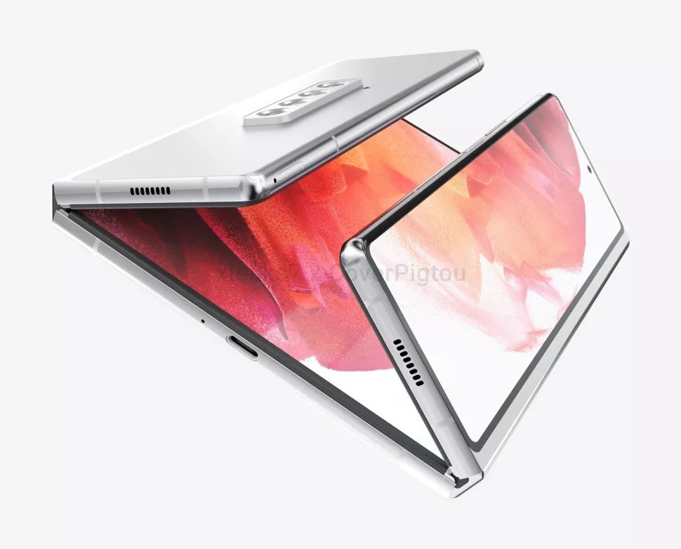 Samsung Galaxy Z Fold 3 fot. Pigtou/xleaks