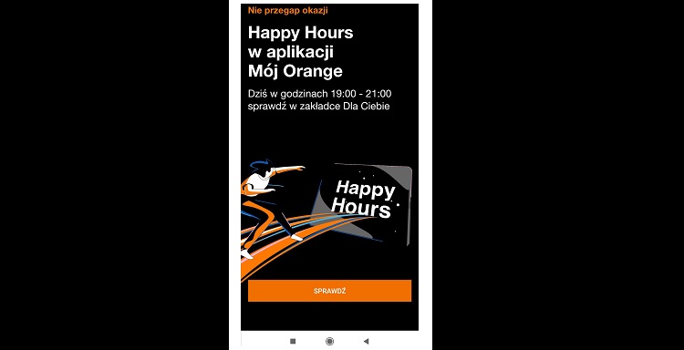 Mój Orange promocje Happy Hours