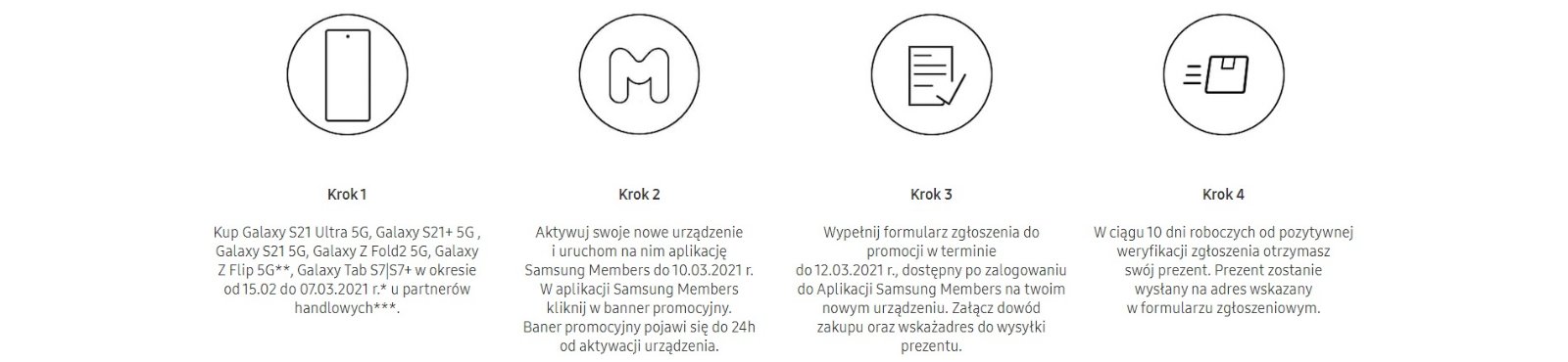 Samsung promocja Galaxy Buds Live Galaxy Buds Pro w prezencie zasady