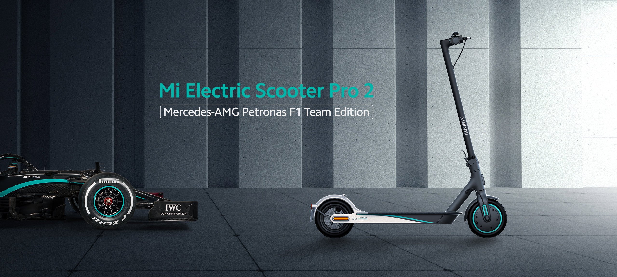 hulajnoga Xiaomi Mi Electric Scooter Pro 2 Mercedes-AMG Petronas F1 Team Edition