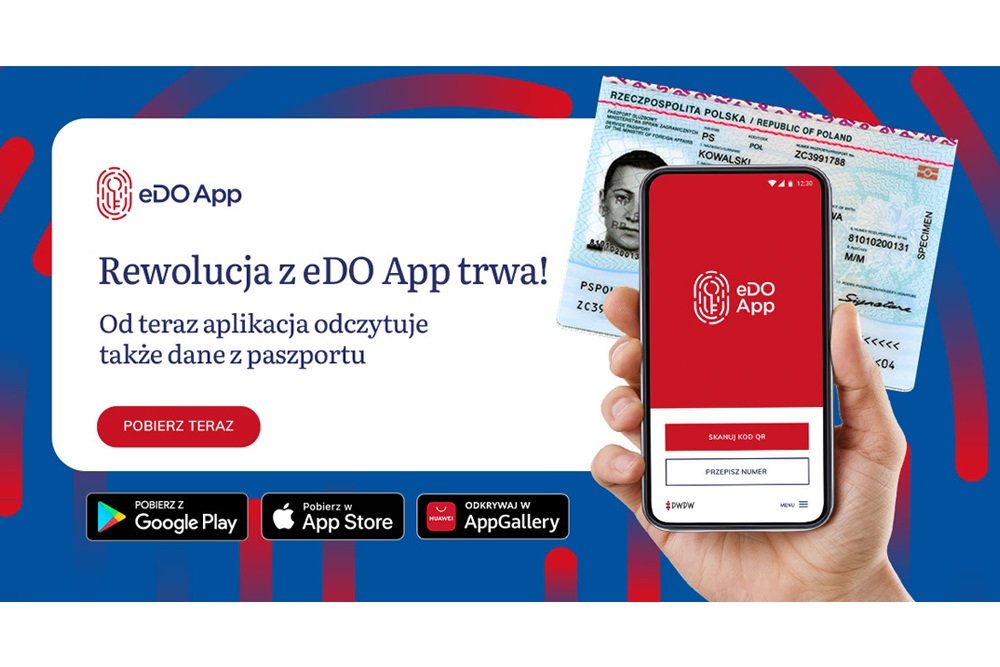 eDO App odczytanie warstwy elektronicznej z paszportu