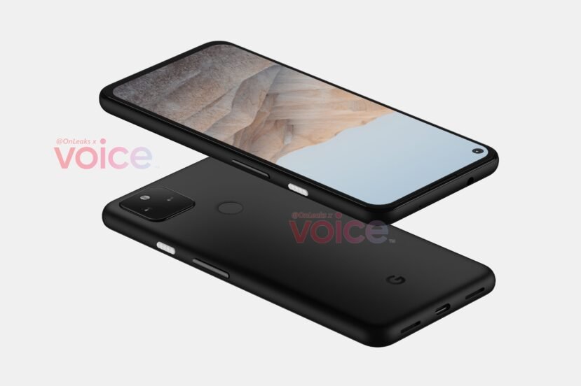 Google Pixel 5a - render