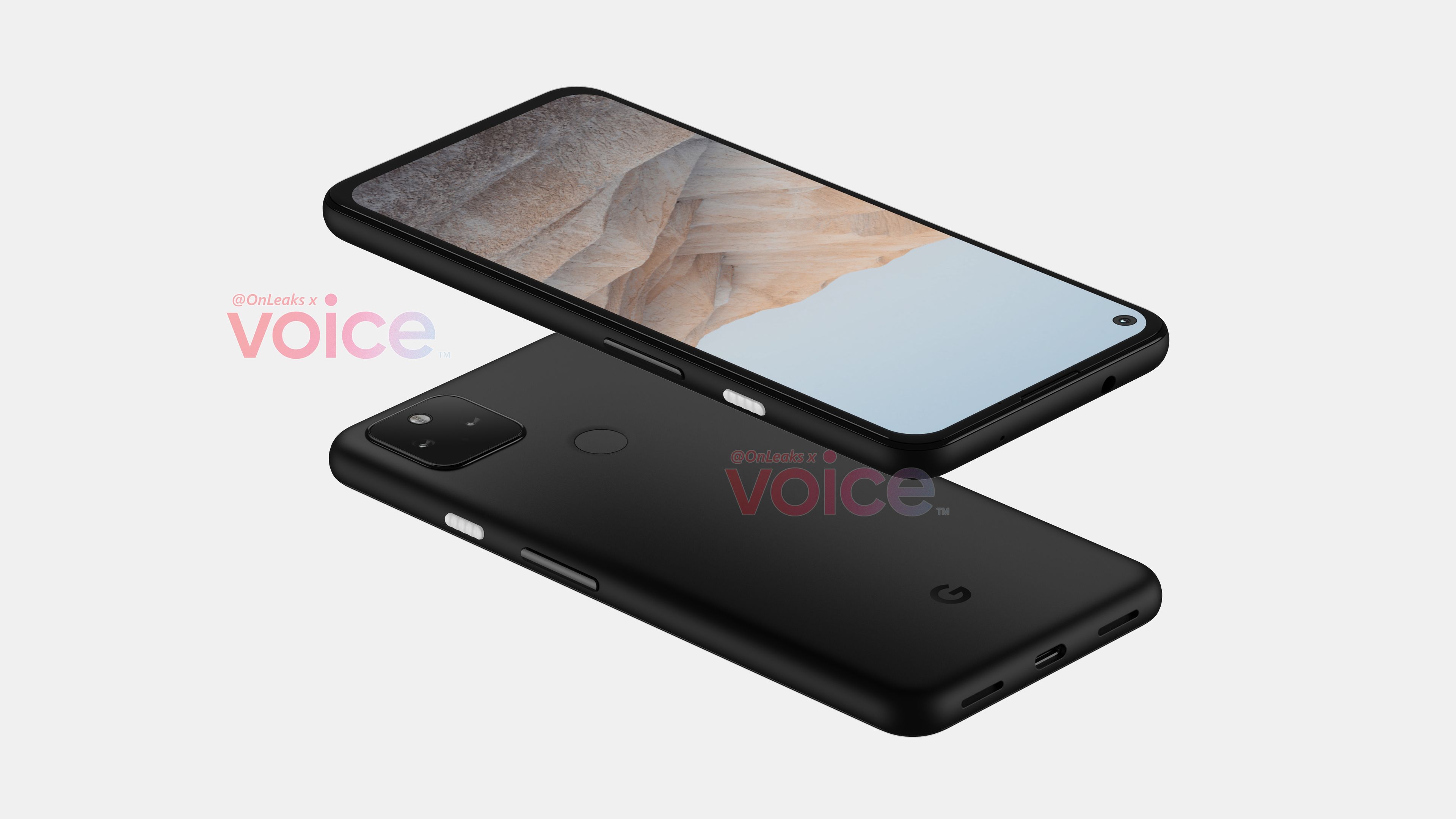 smartfon Google Pixel 5a smartphone render