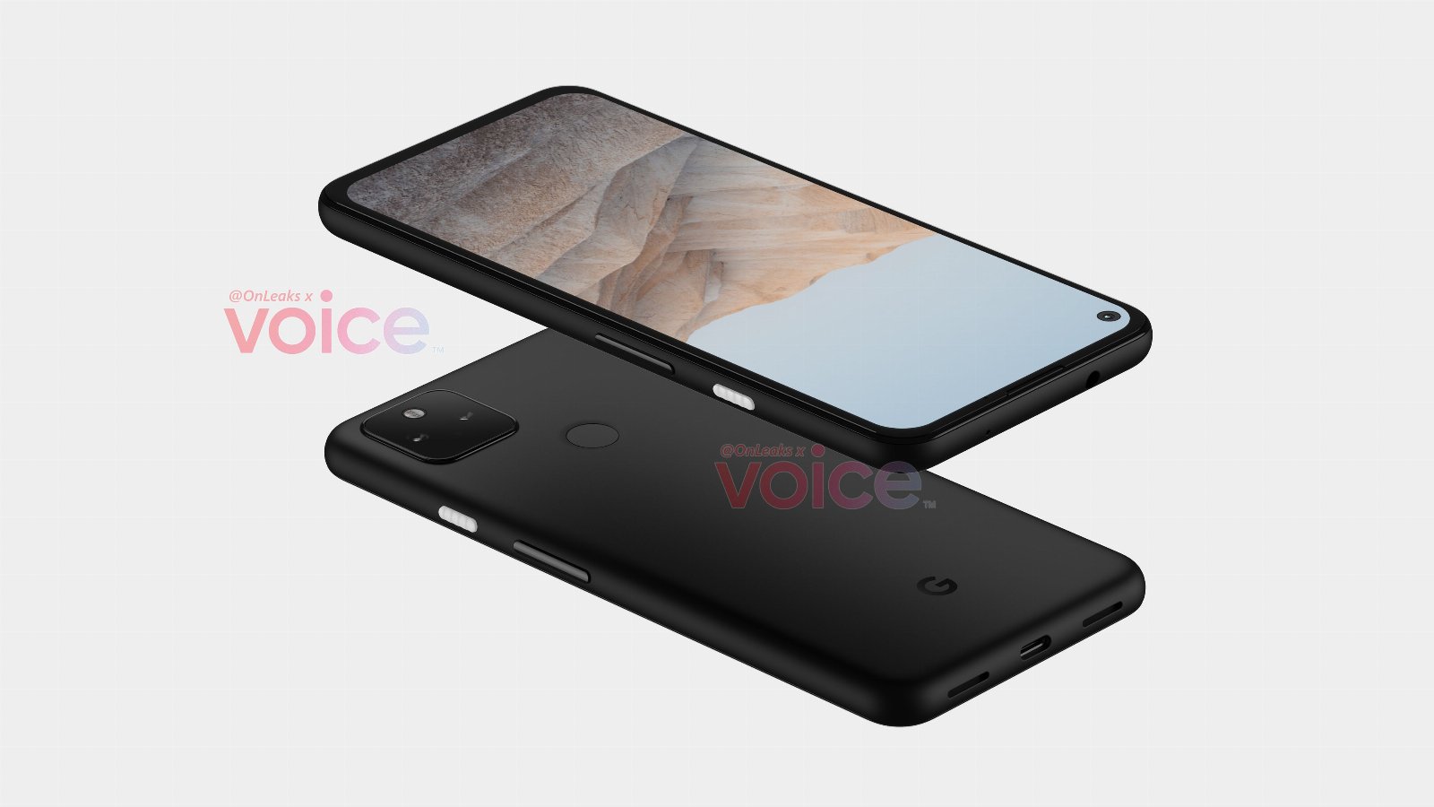 Google Pixel 5a - render