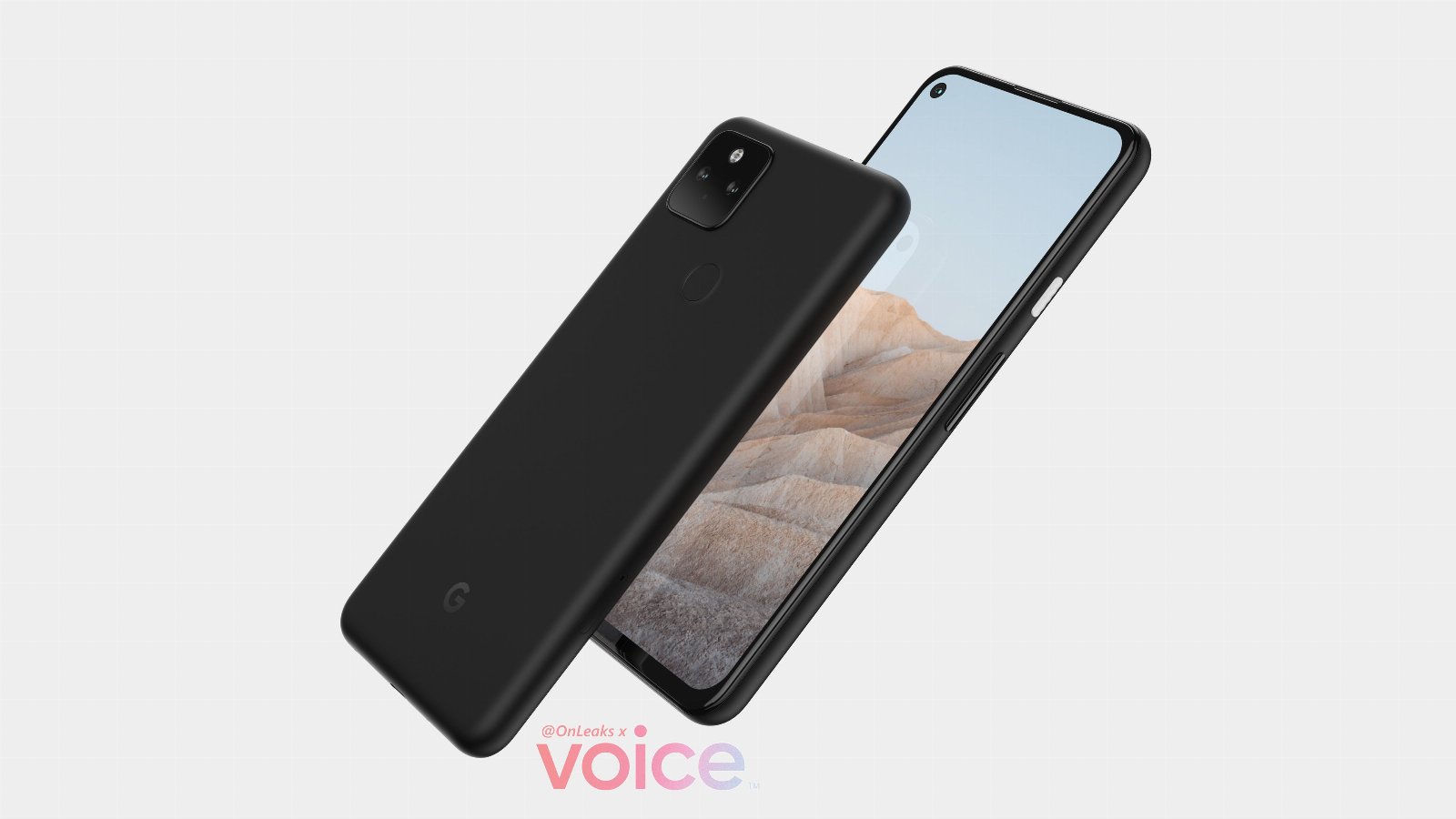 smartfon Google Pixel 5a smartphone render