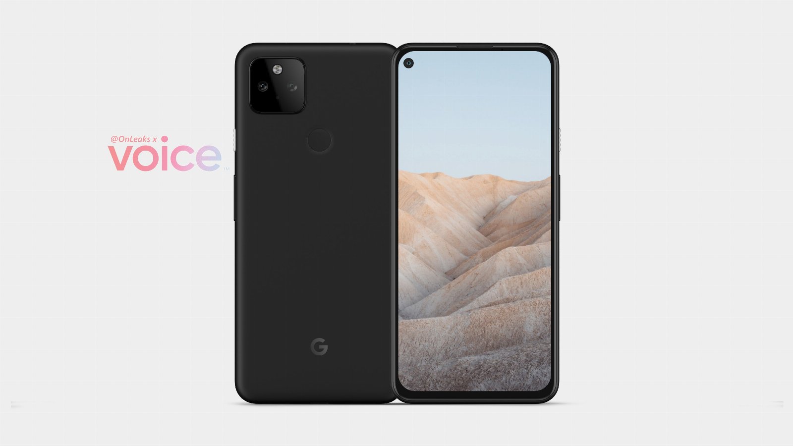 Google Pixel 5a - render