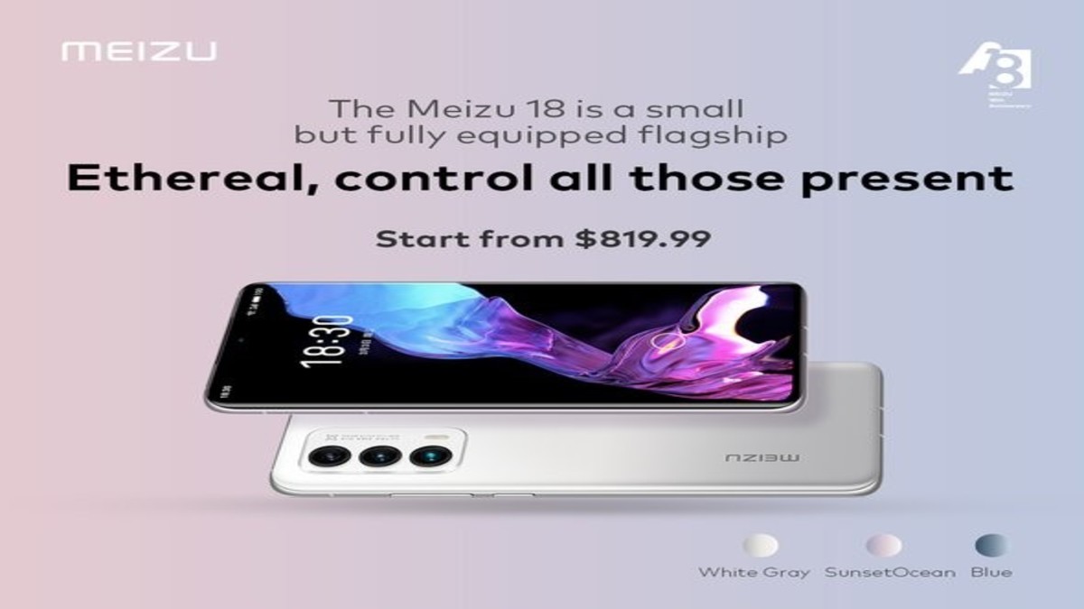 Meizu 18 smartfon