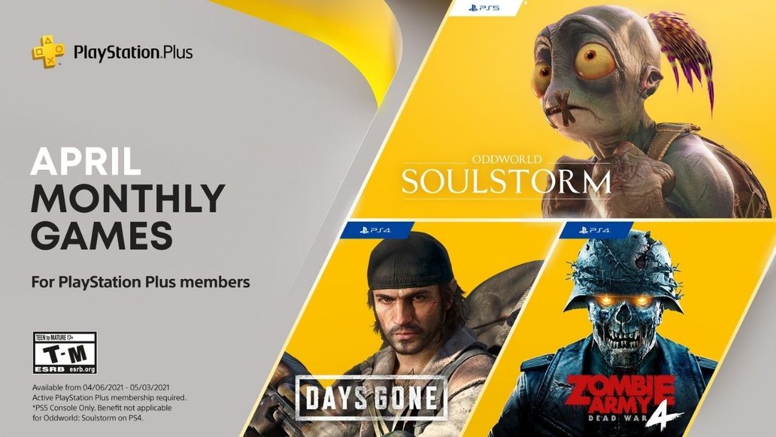 Oferta PlayStation Plus na kwiecień 2021