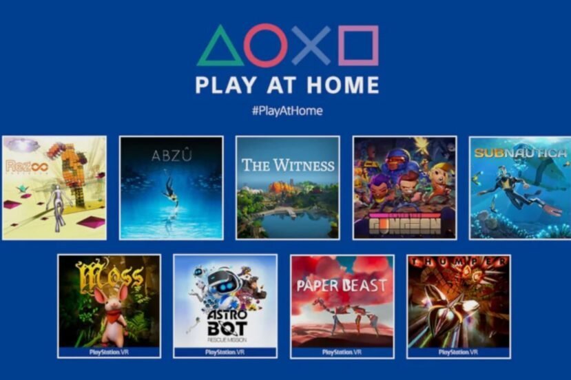 Play at Home PlayStation 4 PlayStation 5 Sony PS4 PS5 za darmo free