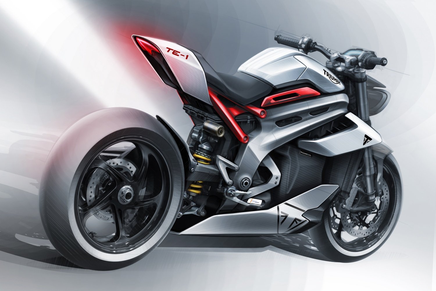 motocykl Triumph TE-1 motorcycle