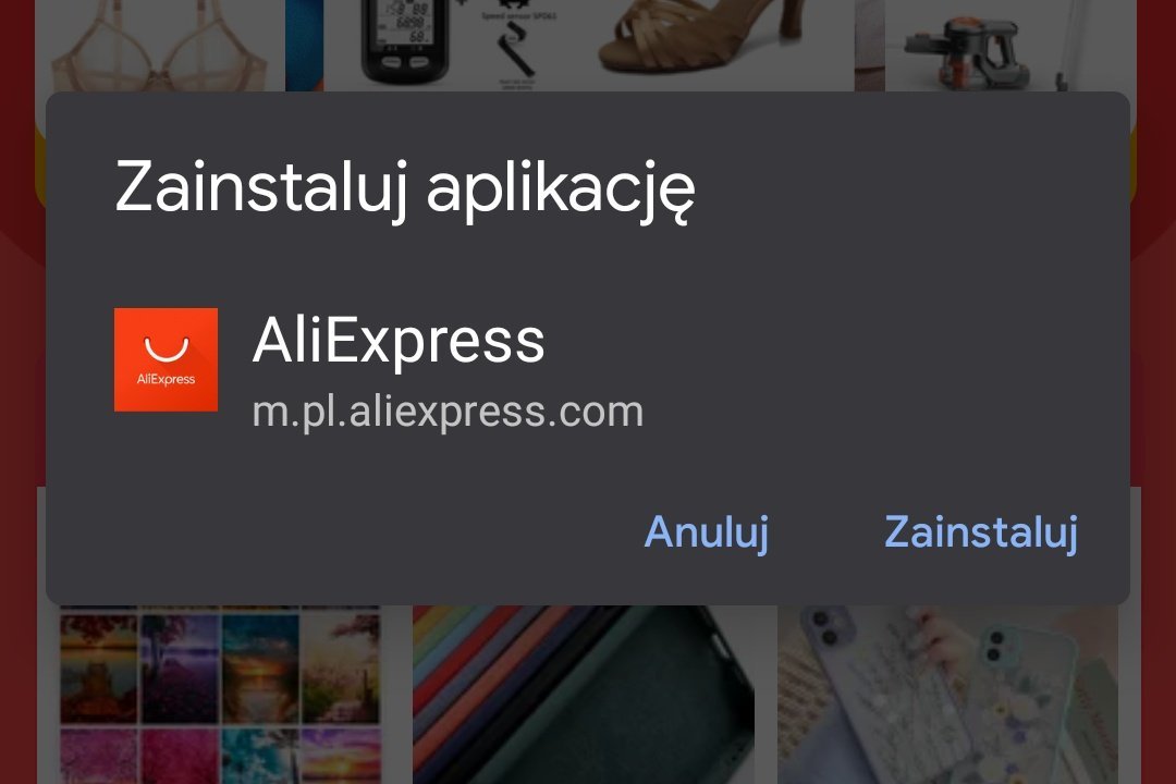 Chrome - aplikacja PWA
