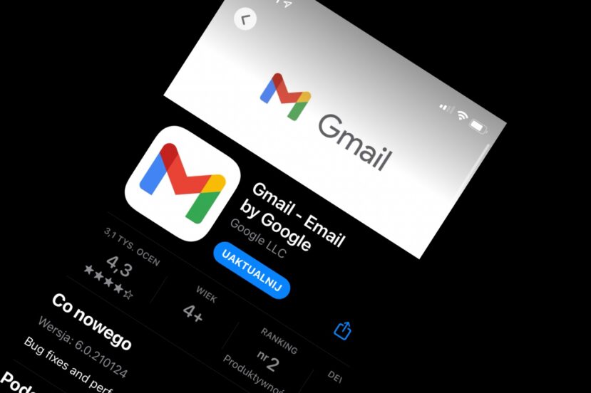 aplikacja Google Gmail iOS fot. Tabletowo.pl