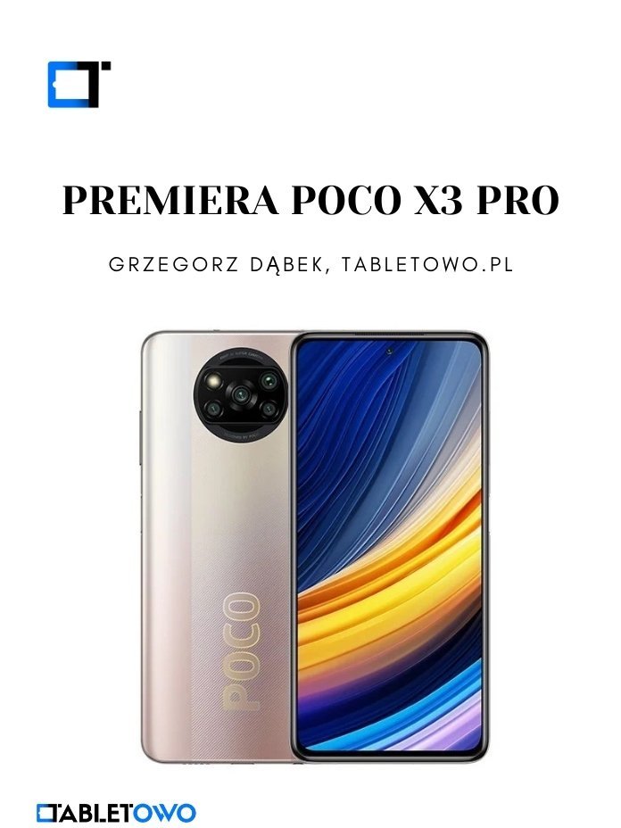 Premiera POCO X3 Pro