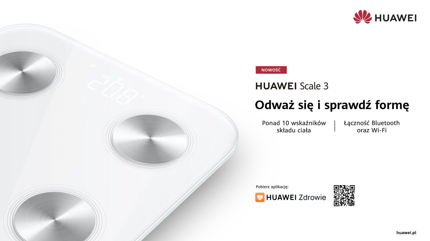 inteligentna waga Huawei Scale 3