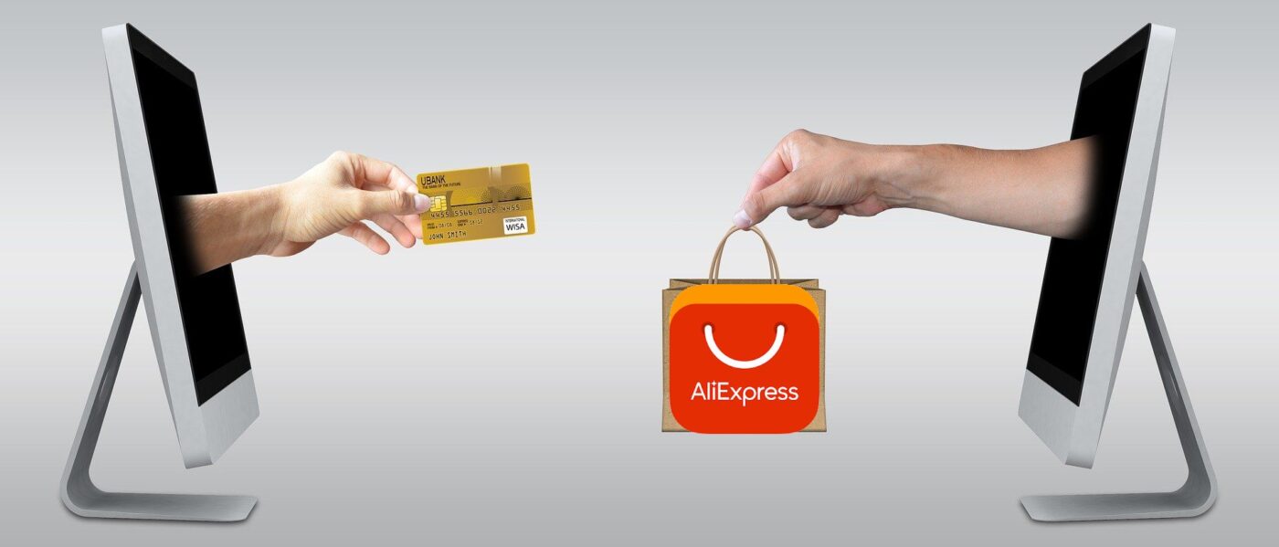 zakupy przez internet e-commerce AliExpress logo
