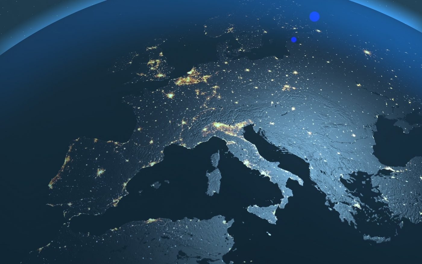Europa mapa Europe world globe