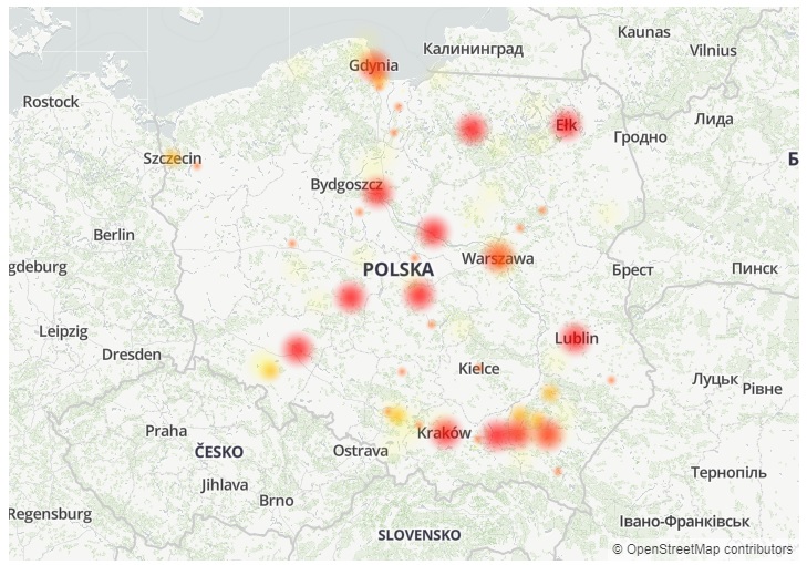 Multimedia Polska awaria internetu 14 kwietnia 2021 roku