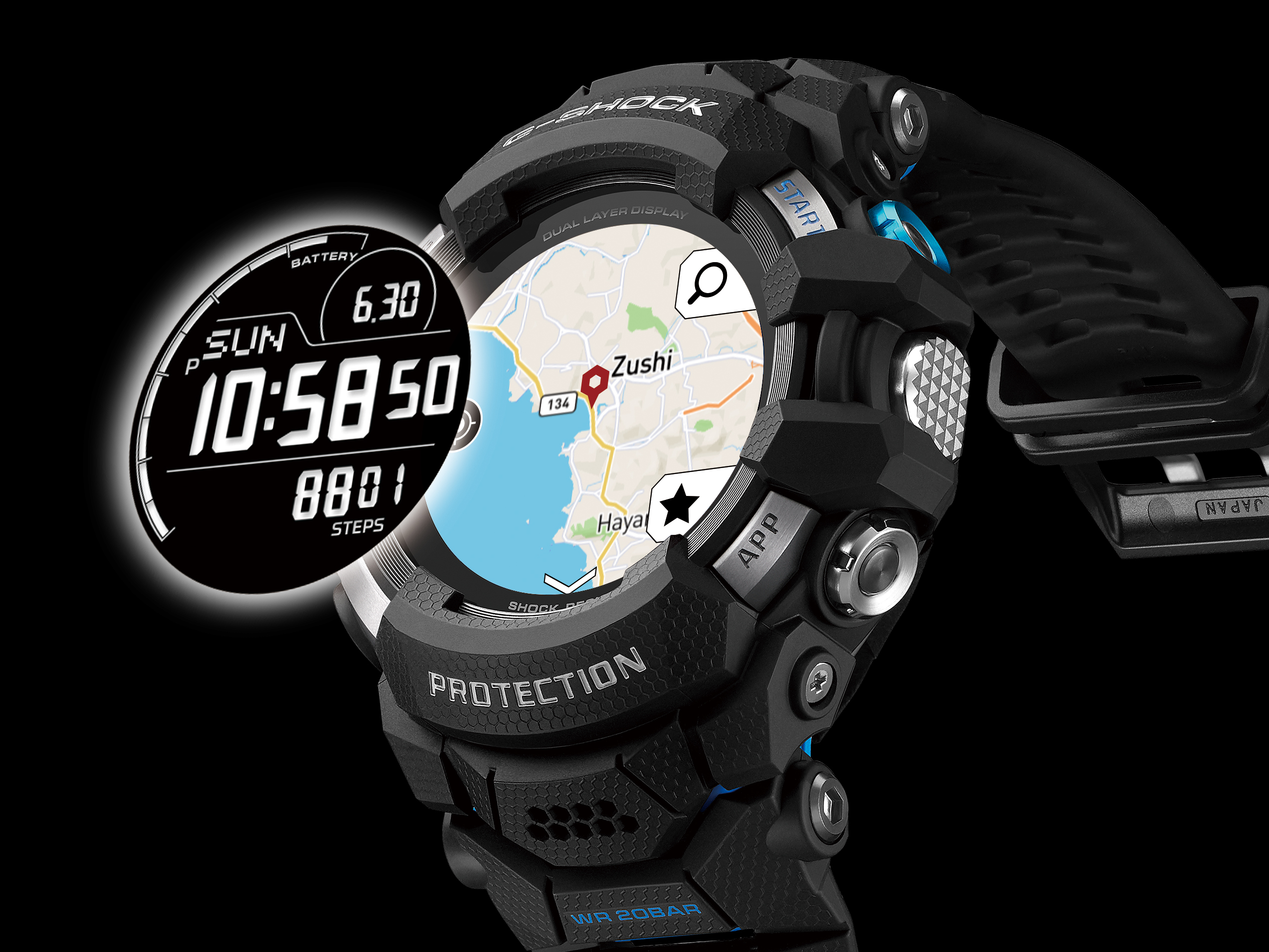 smartwatch Casio G-SQUAD PRO