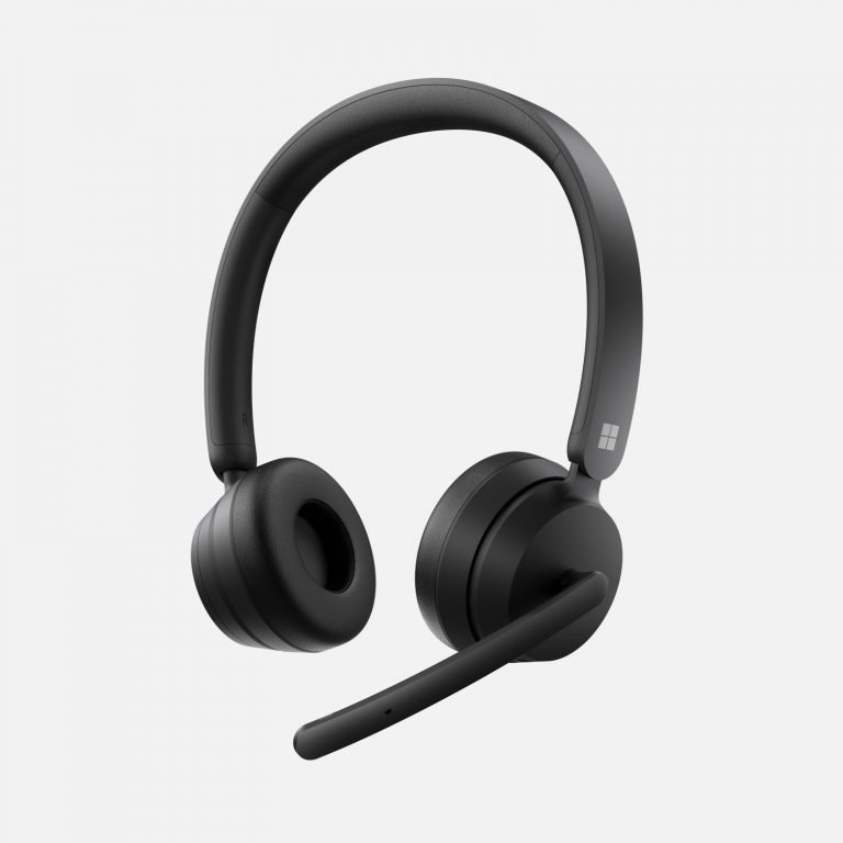Microsoft Modern Headset, wersja USB i bezprzewodowa - fot. Microsoft