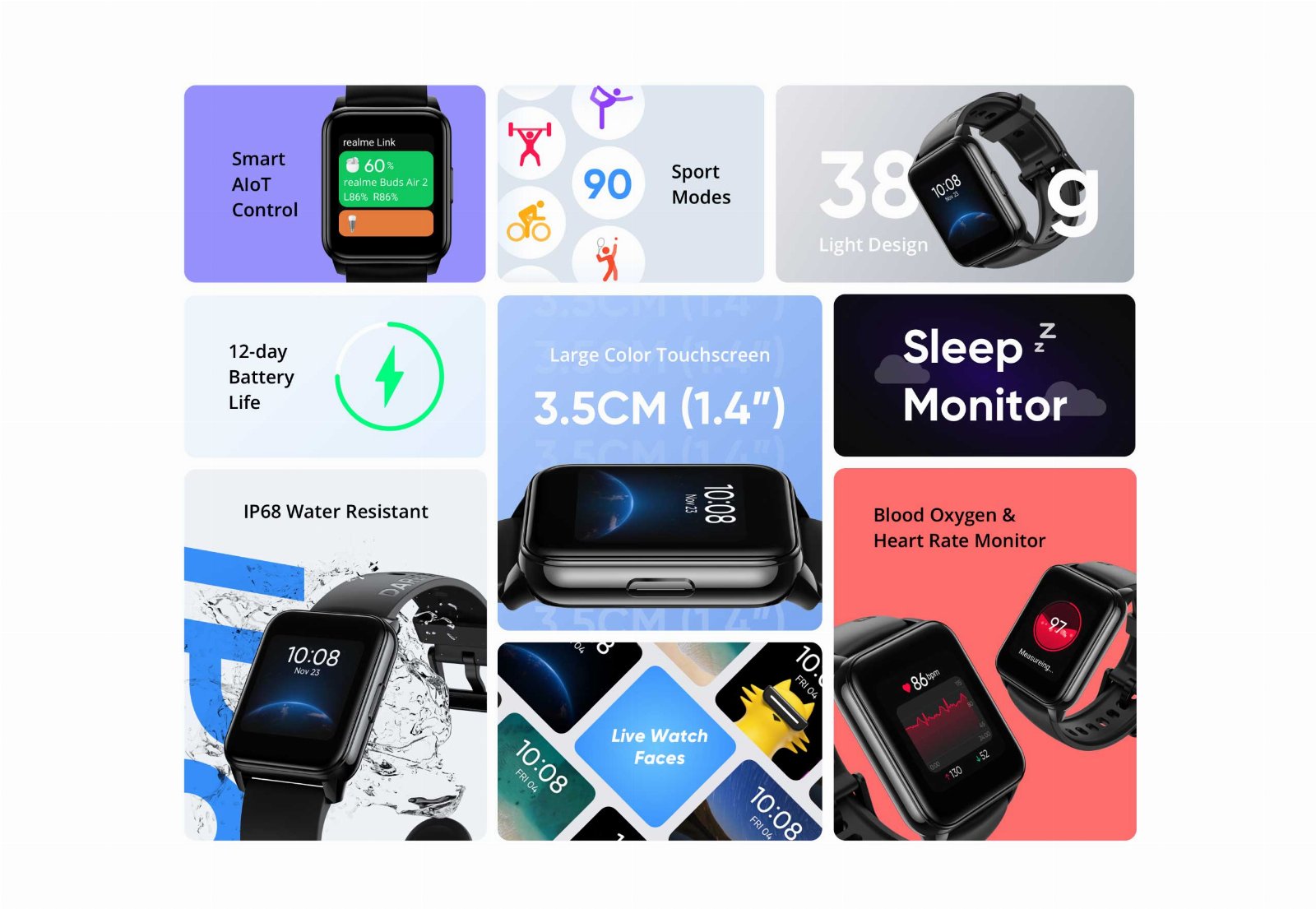 realme Watch 2 smartwatch