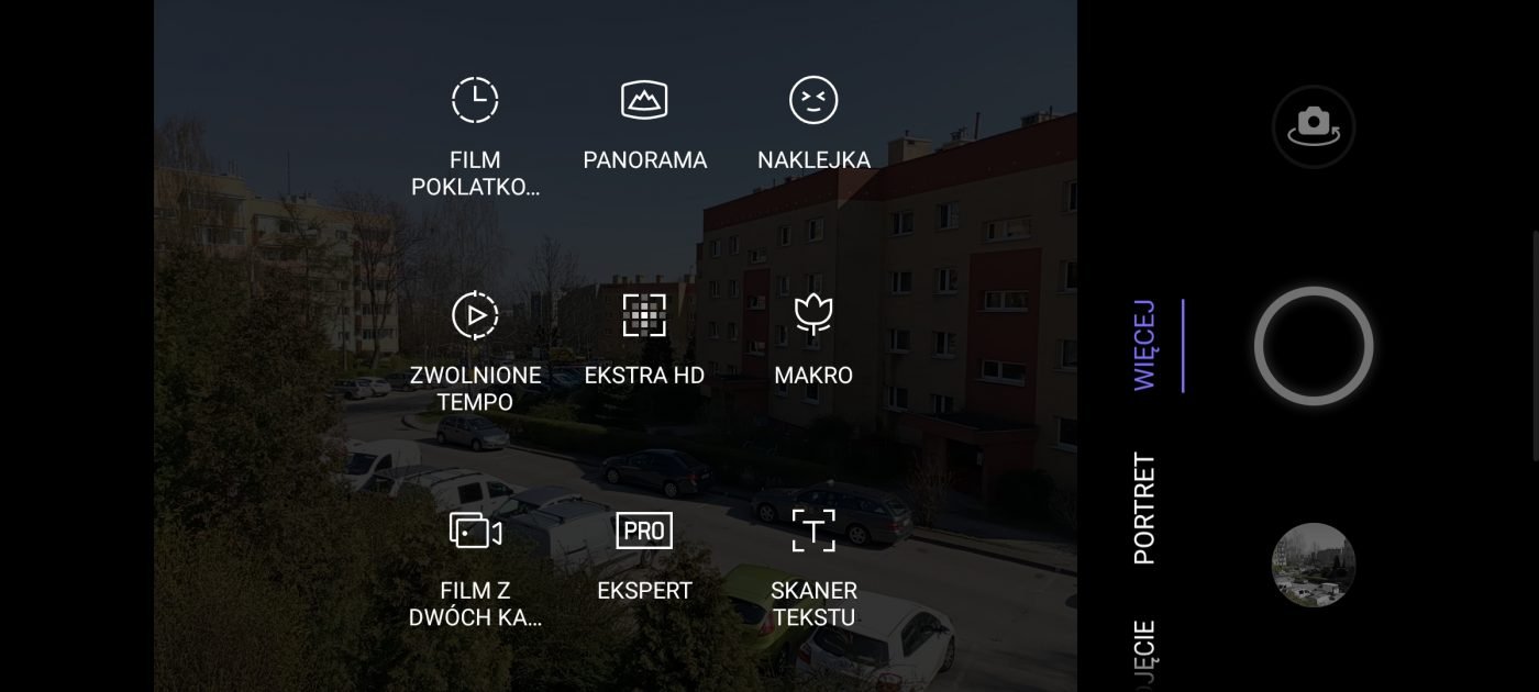 Recenzja Oppo Reno5 Lite - Tryby wideo - fot. tabletowo.pl