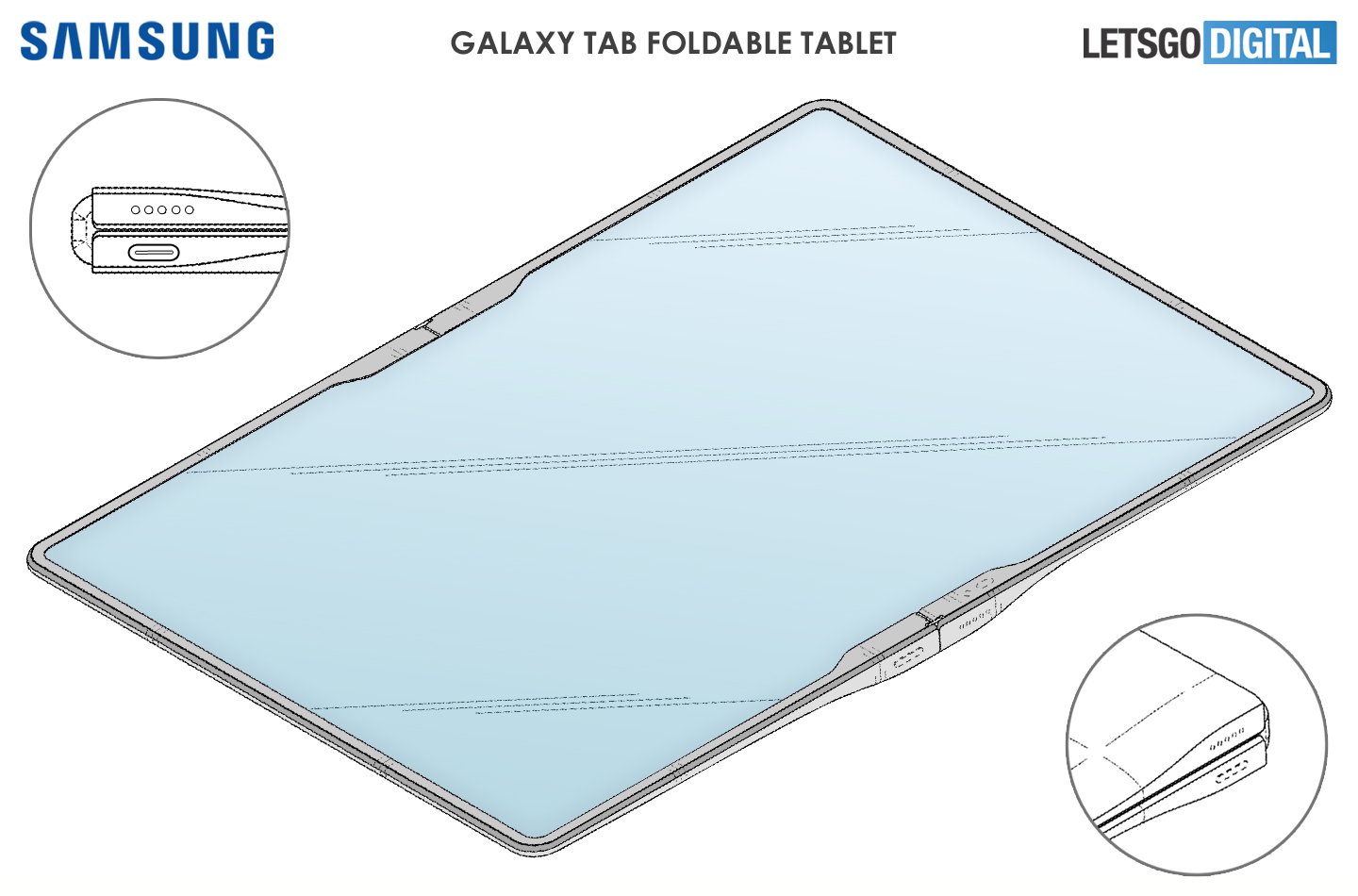 składany tablet Samsung