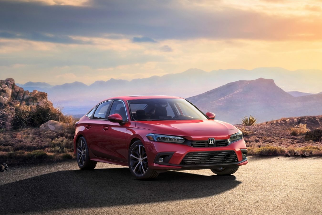 Honda Civic z bezprzewodowym Android Auto.