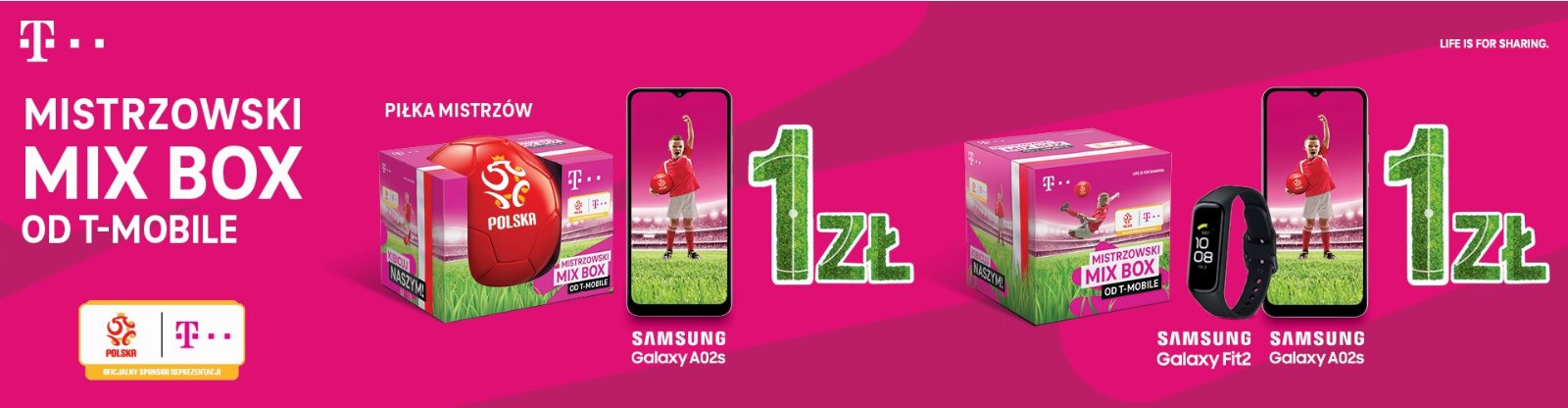 T-Mobile MIX BOX na UEFA 2021 zestawy