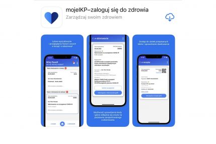 aplikacja mojeIKP Internetowe Konto Pacjenta na iOS