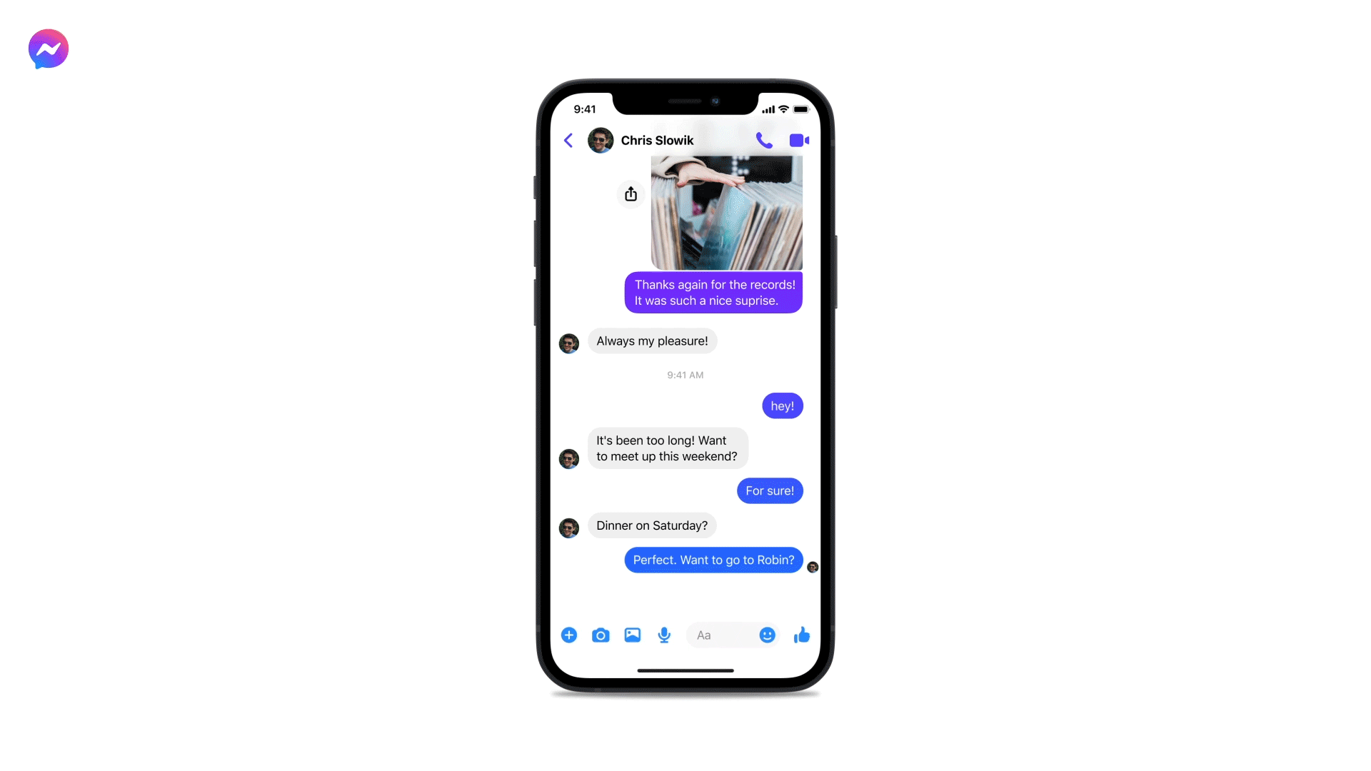 facebook messenger wiadomość głosowa voice message