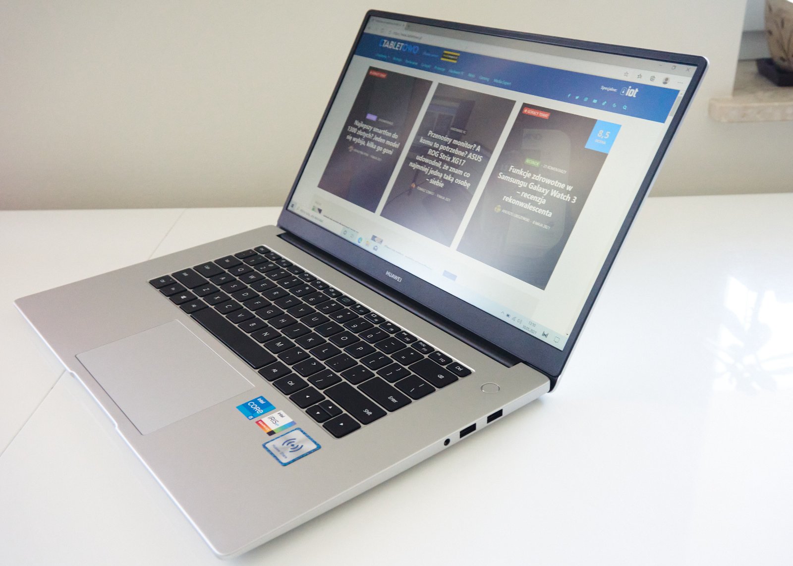 Huawei MateBook D 15 fot. Tabletowo.pl