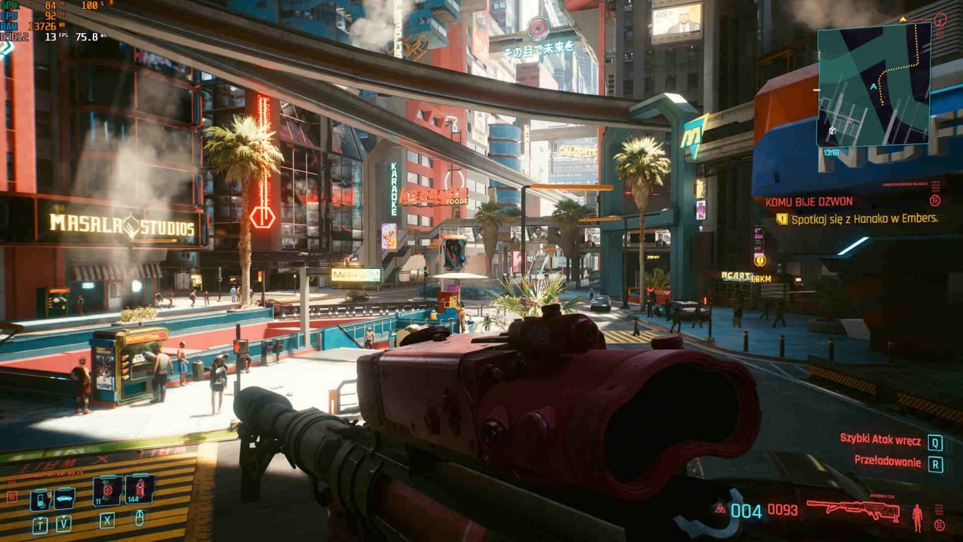 Świetna fabuła oraz hakowanie - to najbardziej wciągnęło mnie na 50 godzin w Cyberpunk 2077