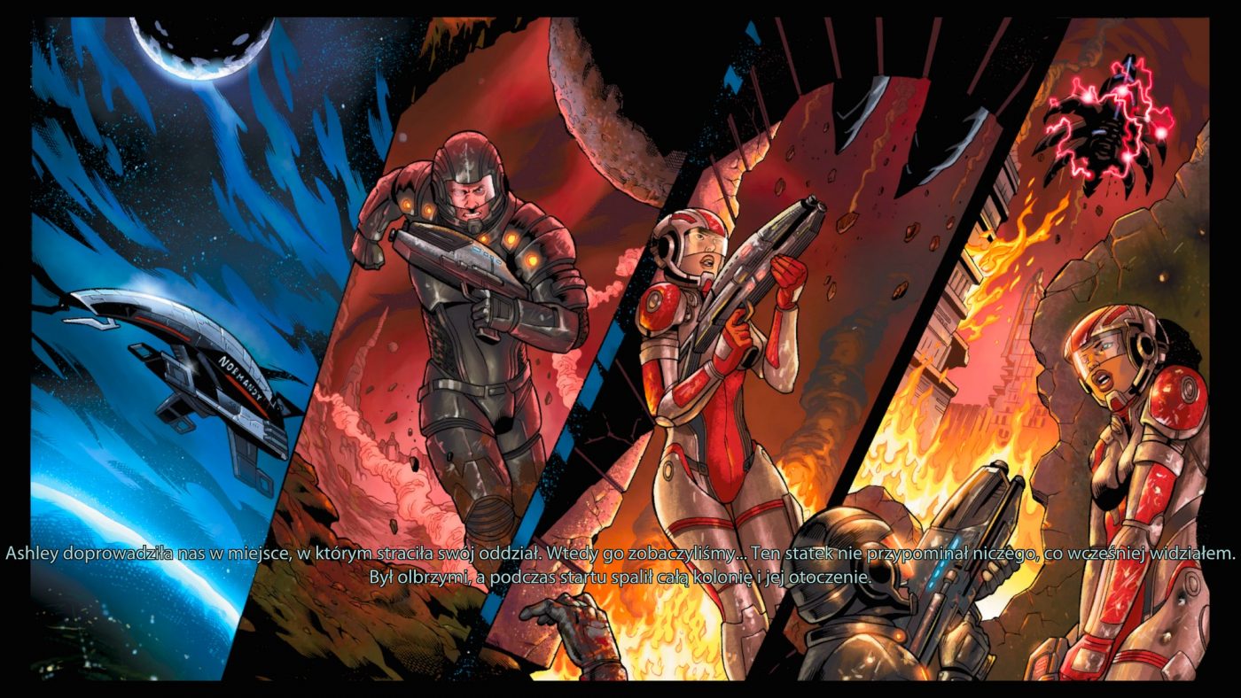 Mass Effect Edycja Legendarna - Komiks Genesis - Screenshot - fot. Tabletowo.pl