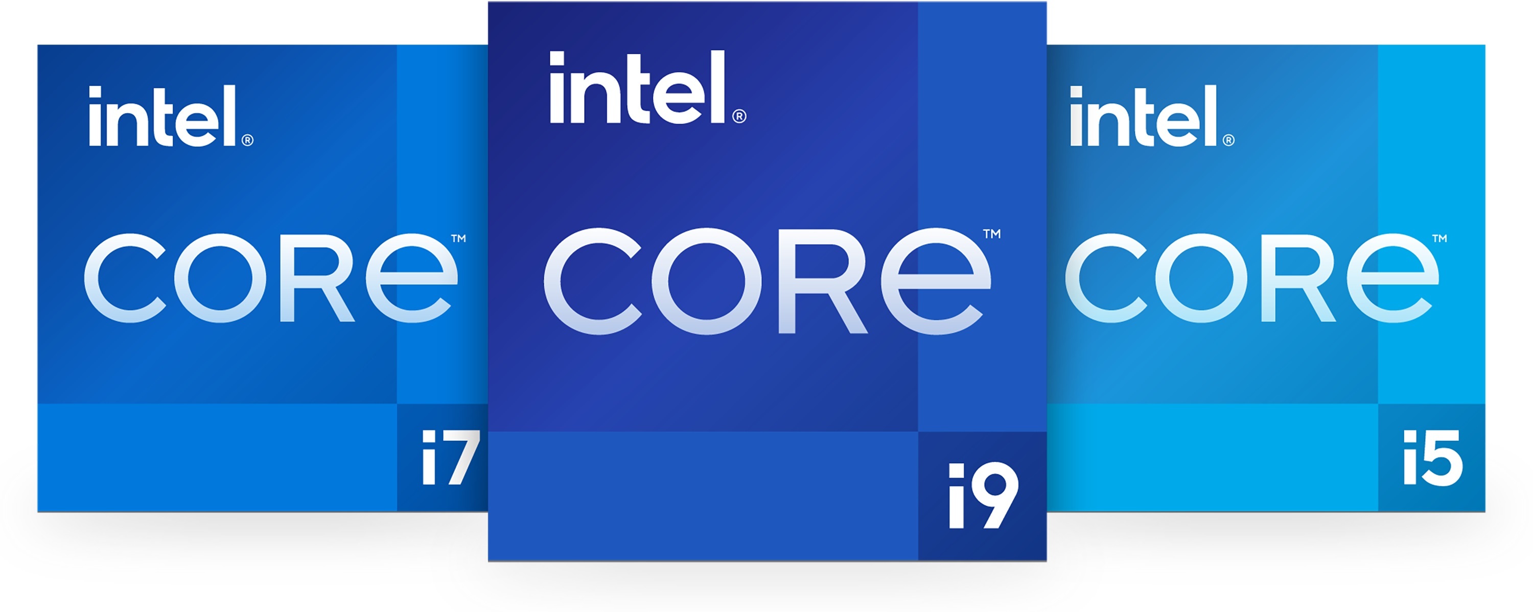 procesory Intel Core i5 i7 i9 logo