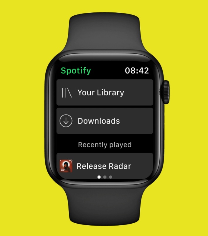 Spotify Apple Watch