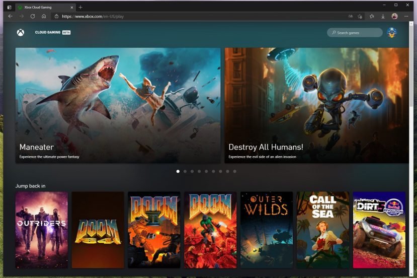 Test Xbox Cloud Gaming - fot. Tabletowo.pl