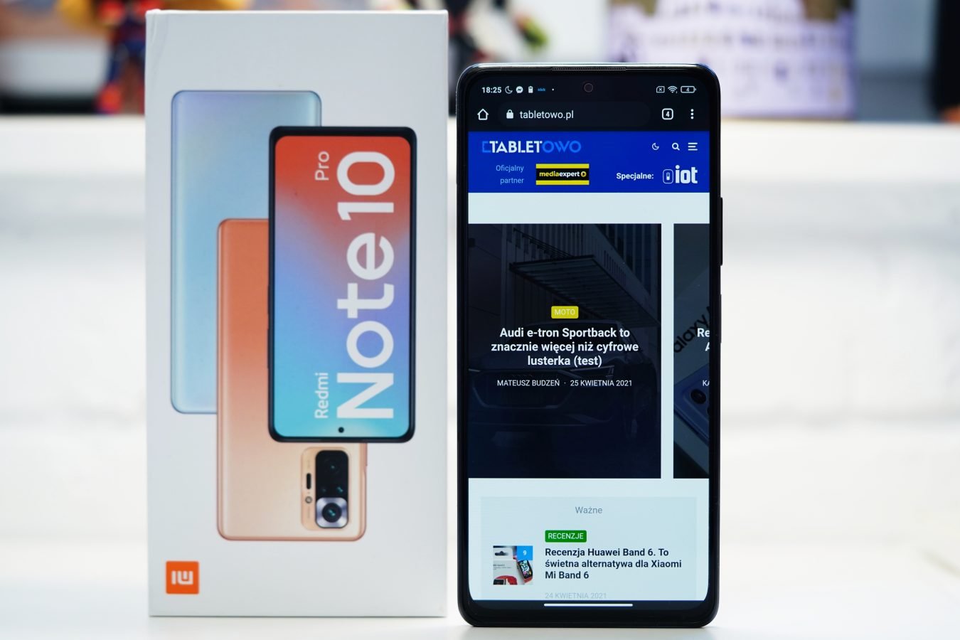 smartfon Xiaomi Redmi Note 10 Pro smartphone Tabletowo.pl