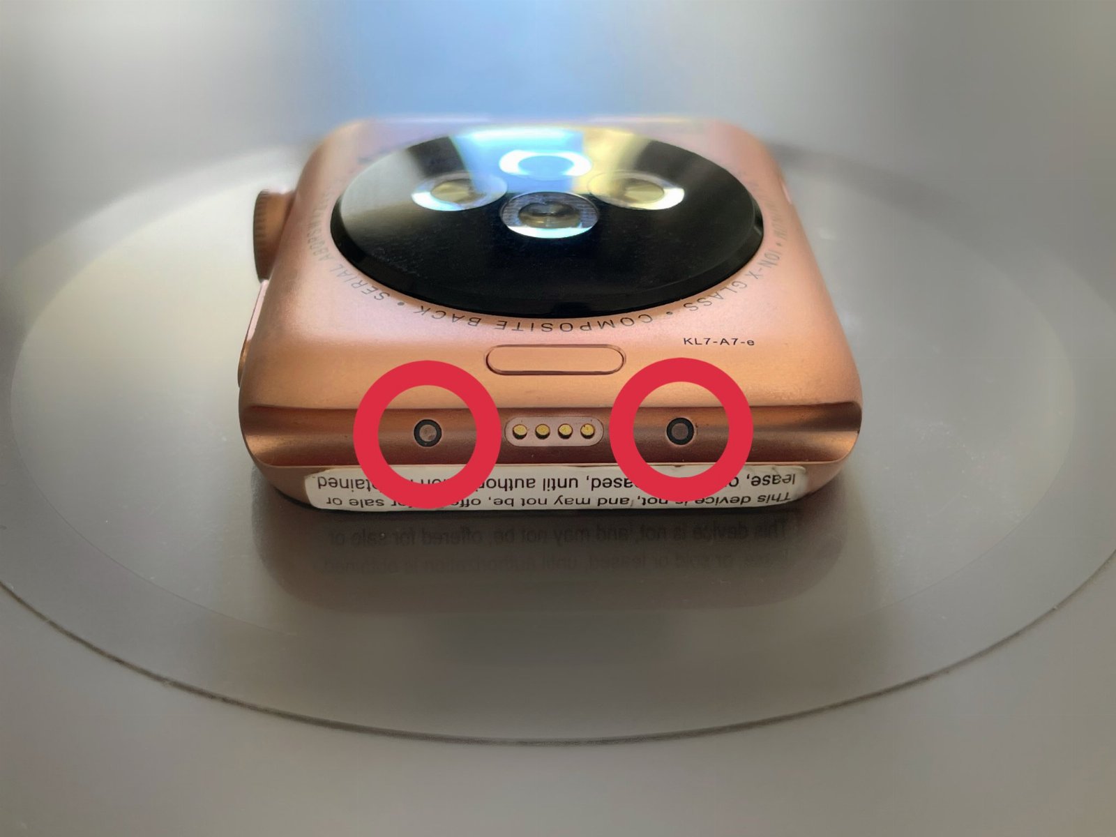 Apple Watch 3 prototyp