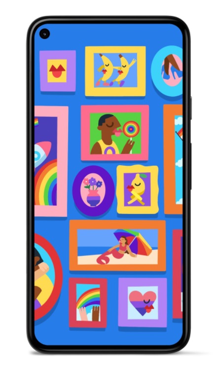 Google Pixel Pride 2021 tapeta wallpaper