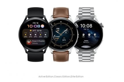 Huawei Watch 3 z HarmonyOS, rodzaje