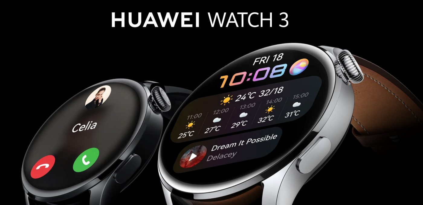 Huawei Watch 3 z HarmonyOS
