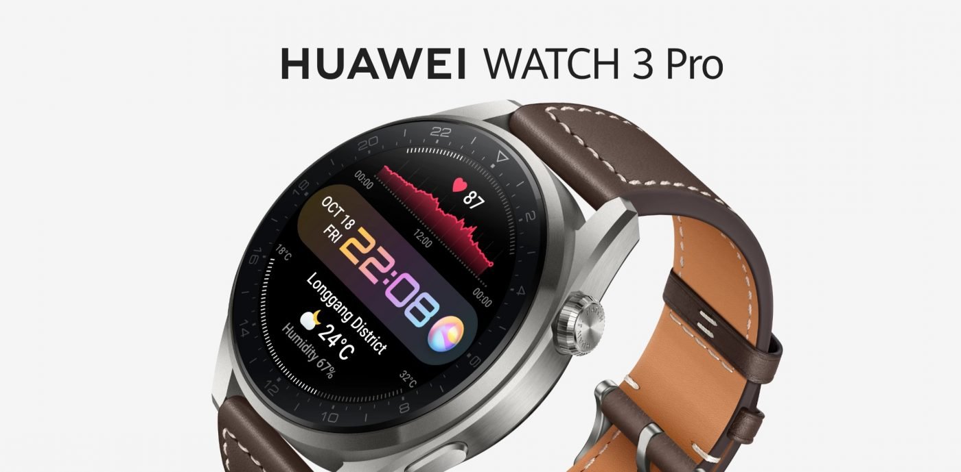 Huawei adicionado ao fogão!  HUAWEI Watch 3 e HUAWEI Watch 3 Pro são smartwatches difíceis de passar indiferentemente