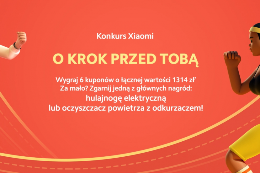 Konkurs Xiaomi - O krok przed tobą - fot. Xiaomi