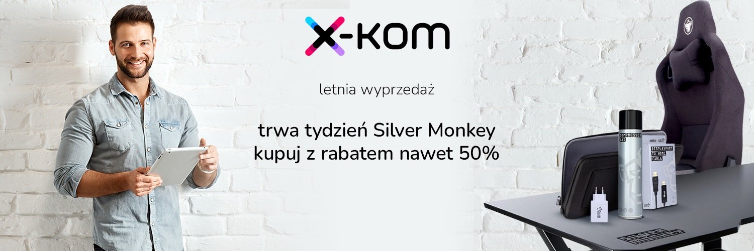 promocja x-kom na produkty marki Silver Monkey